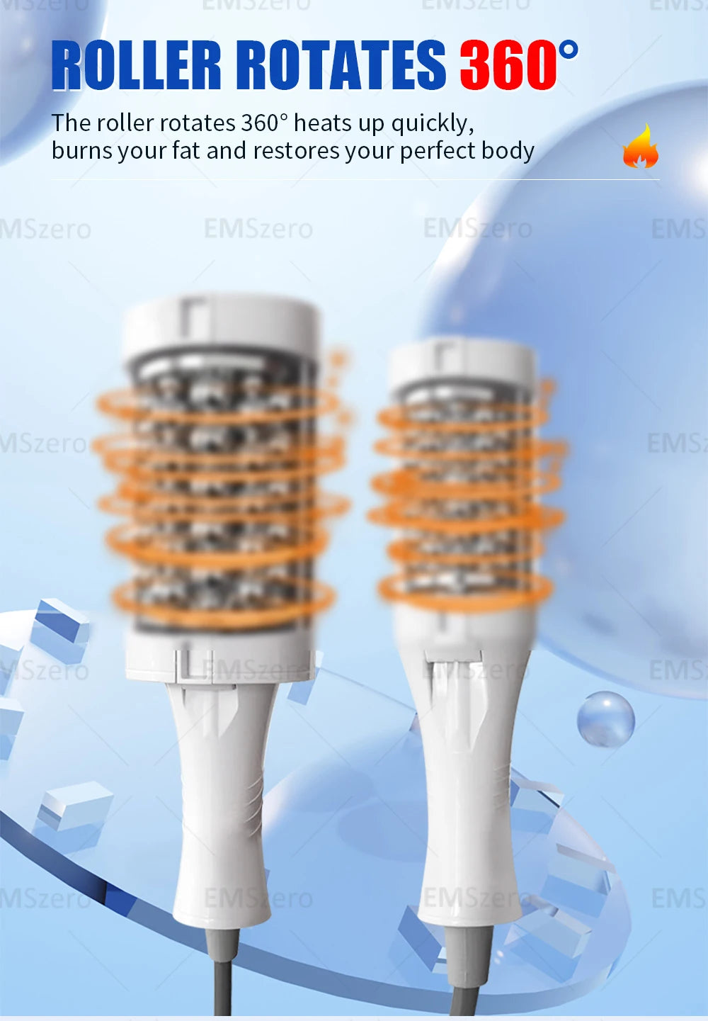 Hot Selling slimming massage cellulite Body Facial Treatment 360 Degree Vibration therapy Inner Ball Roller fat removal Machine