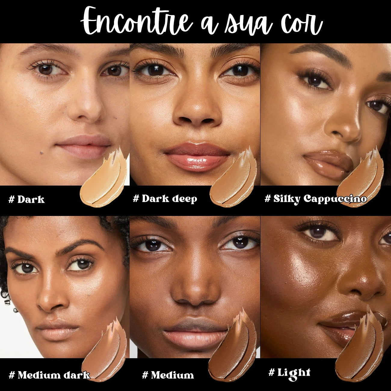 Shine-Free&Balance Foundation Stick with Soft Brush,Buildable, Blendable Versatile Pigment Base Rich Formula for Dark Skin