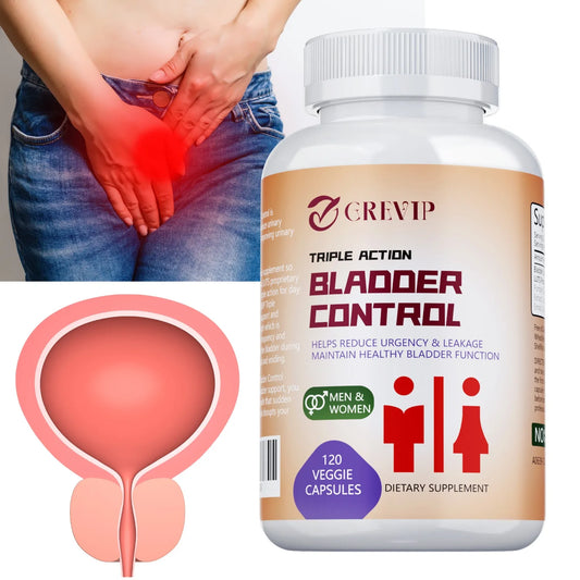 Bladder Control - with Cranberry, Pumpkin Seed Extract - Urinary Tract Health, Supports Healthy Urination - 120 Capsules