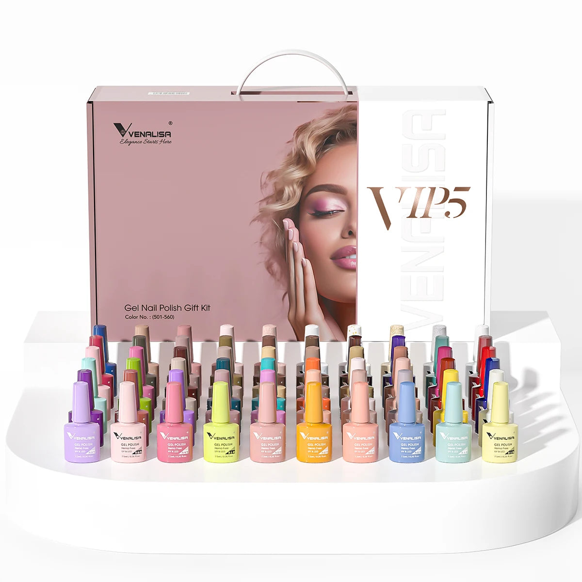VENALISA VIP4 Kit Nail Gel Polish TPO FREE Full Coverage 36/60 Color Gel Pigment Professional Nail Art Long-lasting Gel Varnish