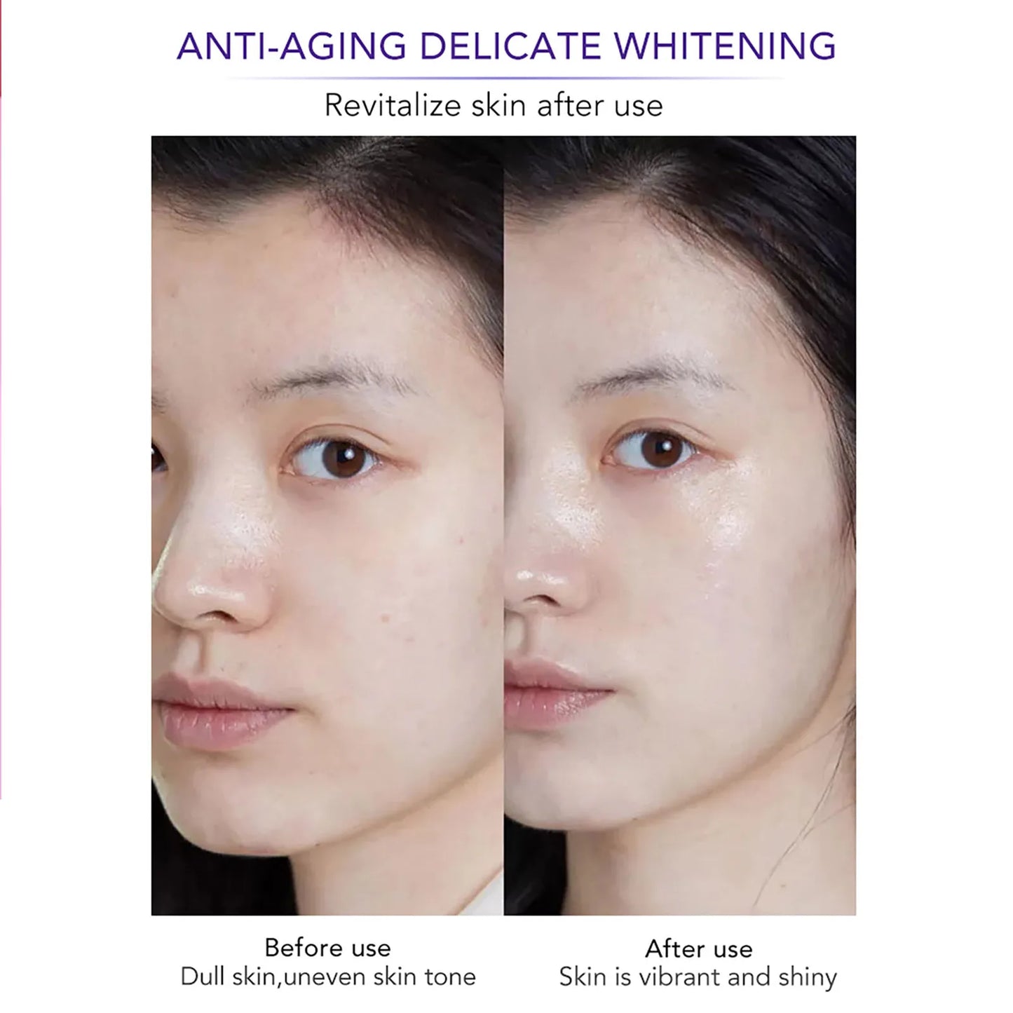 AILKE Whitening Anti-wrinkle Freckle Face Cream With Collagen Hyaluronic Acid Rose Skin Care Unisex Korean Facial Moisturizer Set