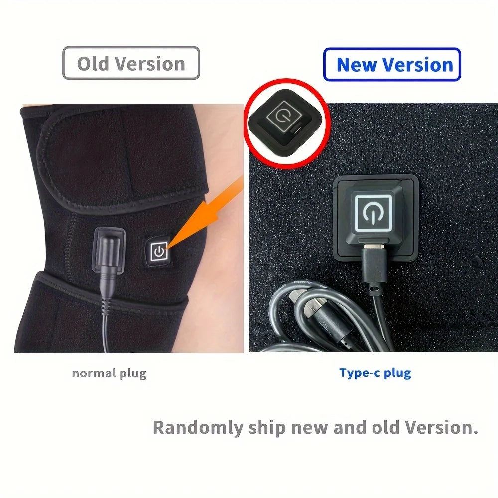 1pc USB Heated Knee Massager - Relax and keep your knees warm
