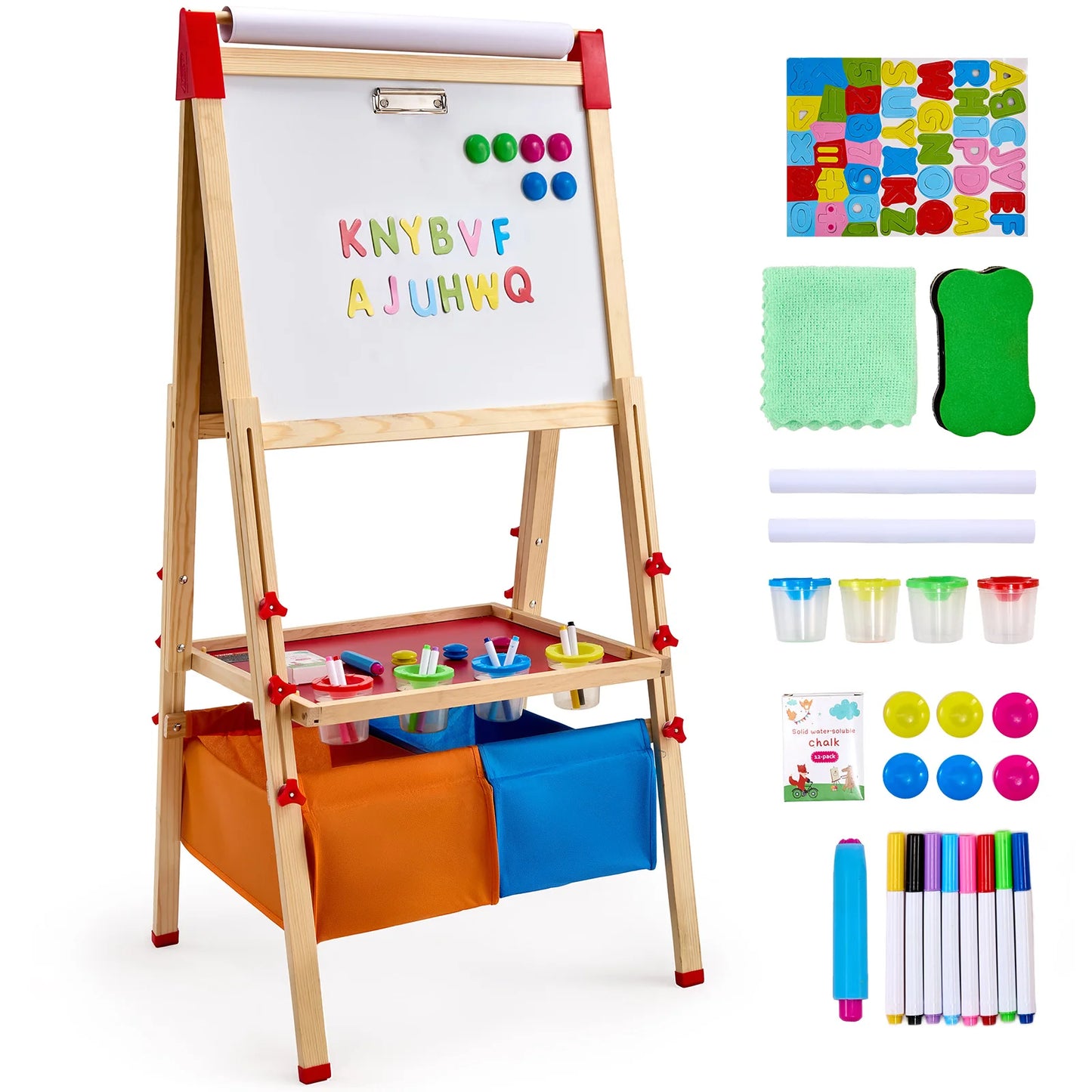 Children Magnetic Drawing Board Word Pad Baby Color Graffiti Standing Art Easel Educational Drawing Toys for Kids Girl