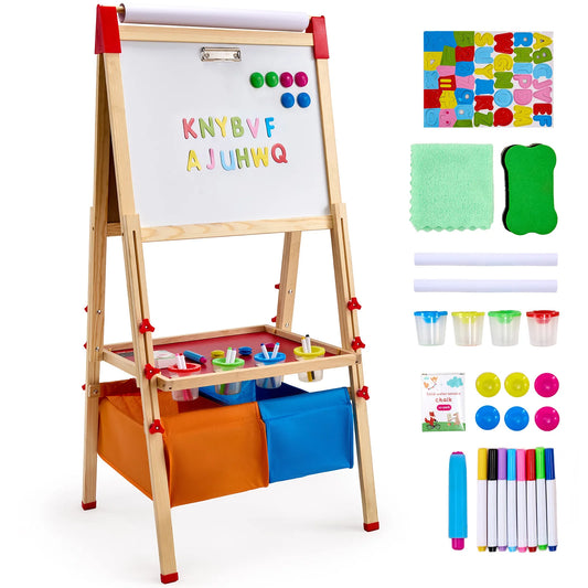 Children Magnetic Drawing Board Word Pad Baby Color Graffiti Standing Art Easel Educational Drawing Toys for Kids Girl