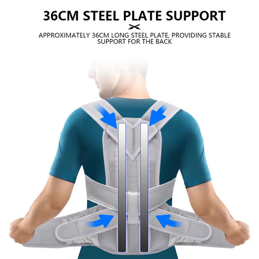 Adjustable Scoliosis Posture Corrector Corset Back Brace Lumbar Support Straight Corrector De Espalda Belt Corrector De Postura