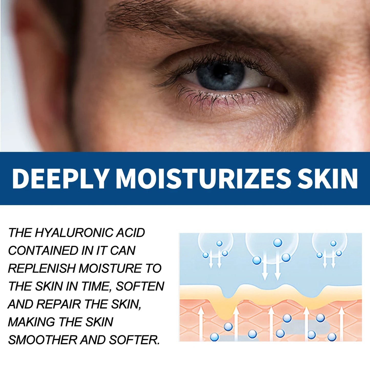 Men's Collagen Cream Lighten Fine Lines, Anti-Wrinkle Firming Skin and anti-aging Protective Collagen Moisturizer