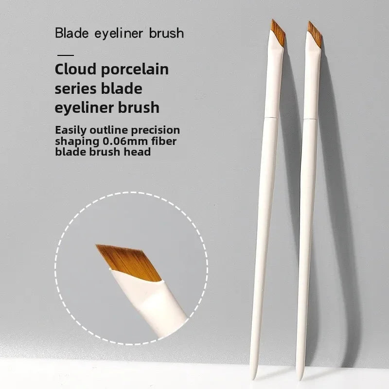 1/2/3Pcs Upgrade Eyeliner Brush Ultra Thin Fine Angle Flat Eyebrow Brush Under Eye Makeup Brushes Precise Detail Brushs