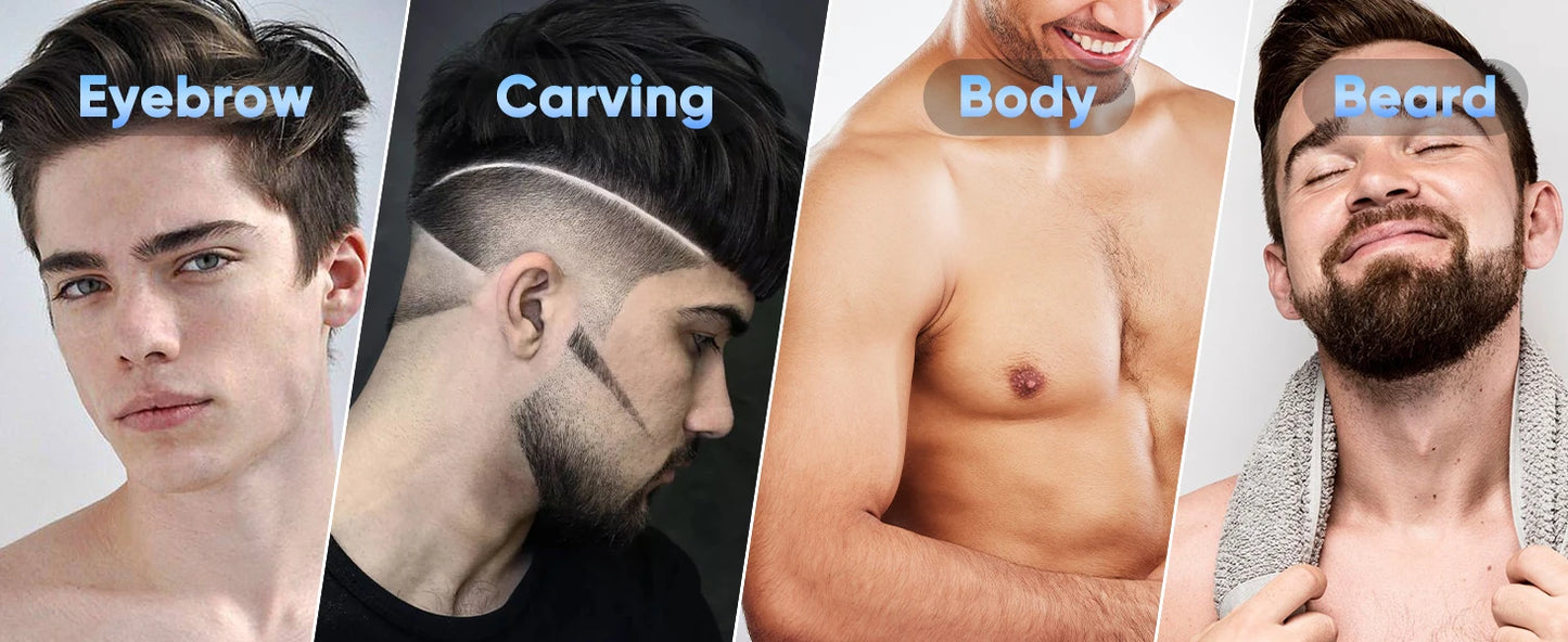 Professional Hair Clippers for Men Cordless Clippers and Trimmers Grooming Set  Haircut Machine  for Family