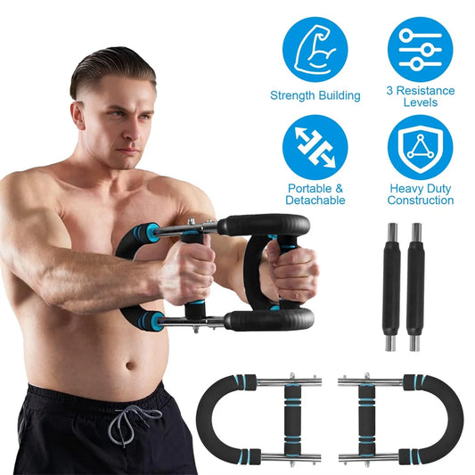 Portable Arm Trainer with 3 Resistance Levels: Enhance Strength & Fitness Anywhere