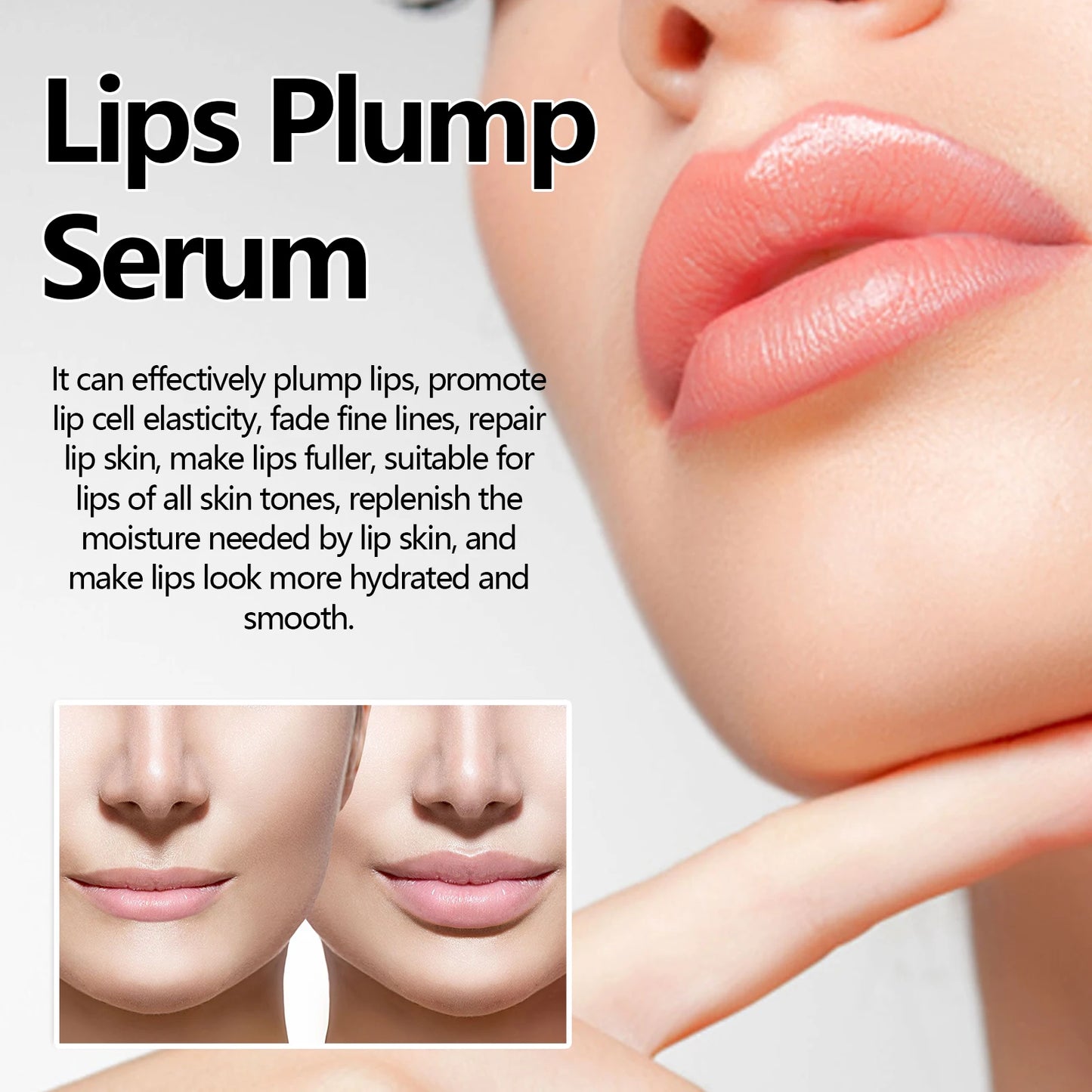 Lip Enriching Essence Lip Moisturizing Anti Cracking Plump Tender and Fade Lip Lines Lip Lotion Gloss Serum Cosmetics