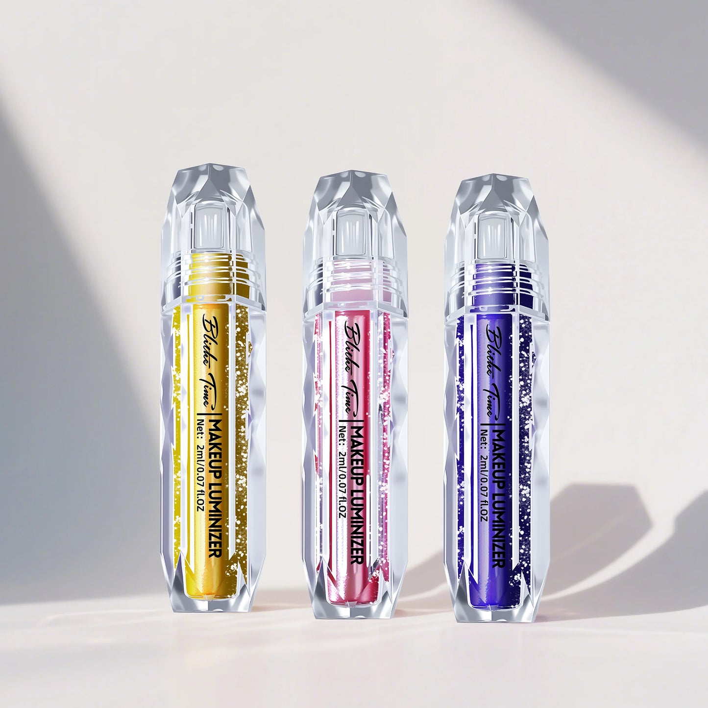 Blithe Time Liquid Shimmer Eye Pack (2ml x 3): Shadow + Liner in One! All-Day Sparkle That Stops Traffic!3-Pack Deal