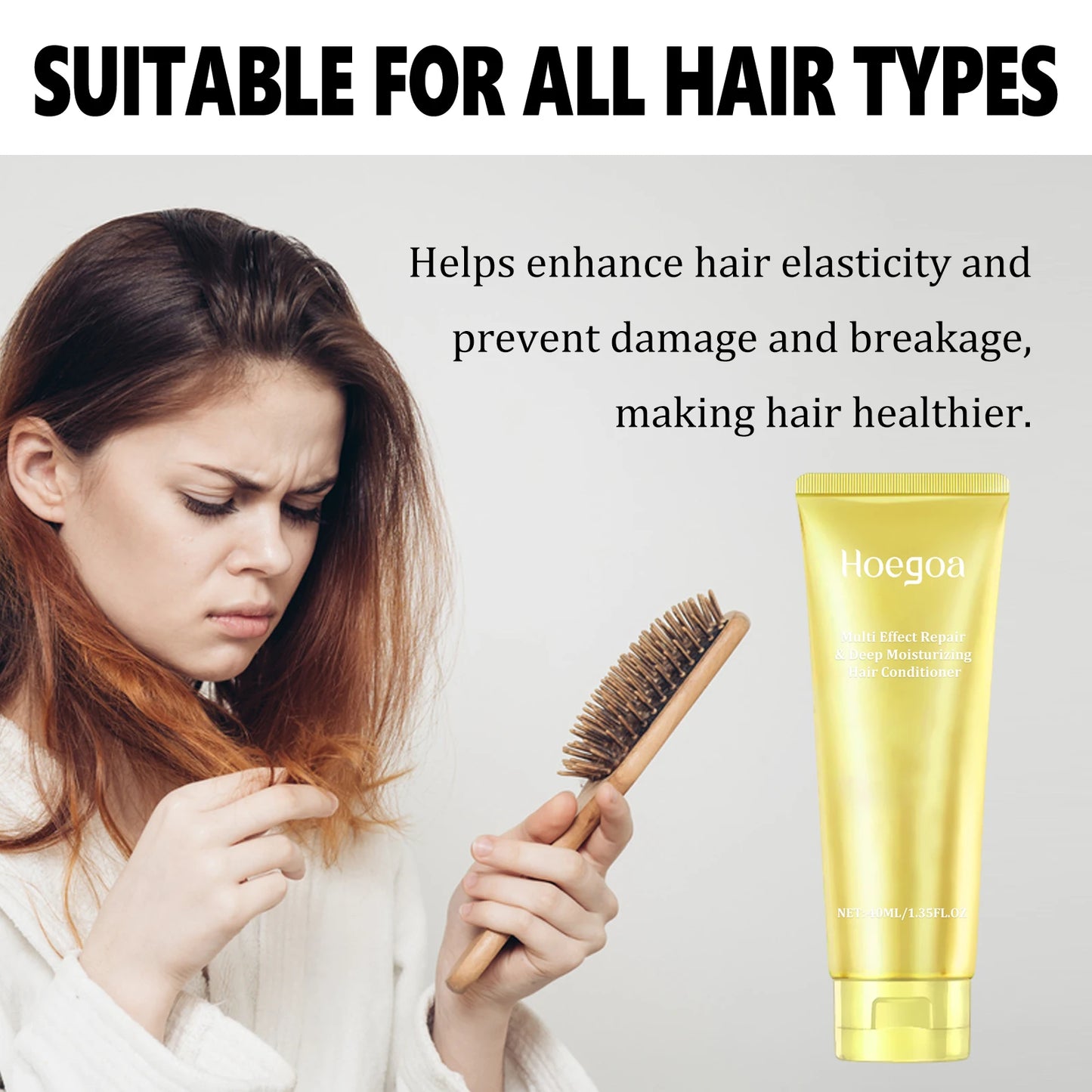 Hair Moisturizing Conditioner Strengthens Roots Improve Shiny Repair Curls Deeply Smooth Treatment Growth Magical Hair Care Mask