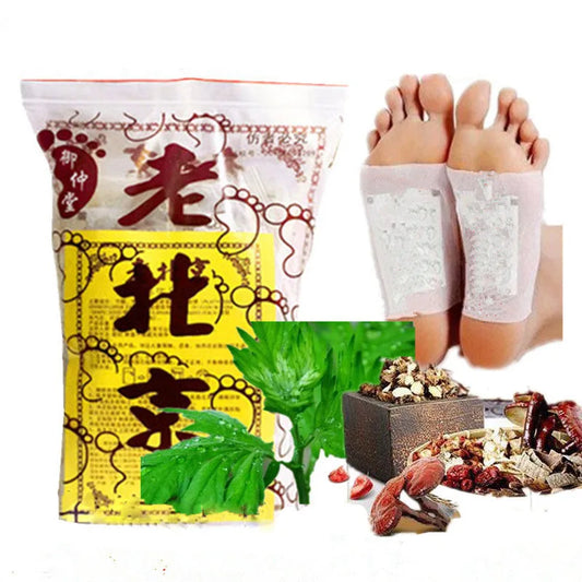Foot Paste Mai Grass Bamboo Vinegar Foot Paste Improve Sleep Relieve Stress Moisture Foot Patch 30/60/90/120/150 Pcs