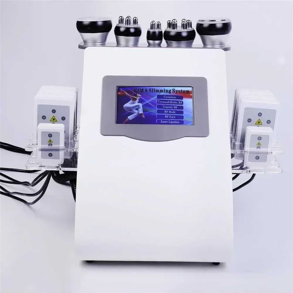 RF Tool 40K Cavitation Ultrasonic Body Slimming Machine Multi-Polar  Anti-Wrinkle Rejuvenation Skin Lift Tighten