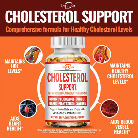 Cholesterol Health, Helps The Heart and Circulatory System, Cardiovascular, Antioxidant, Supports HDL Levels, Metabolism