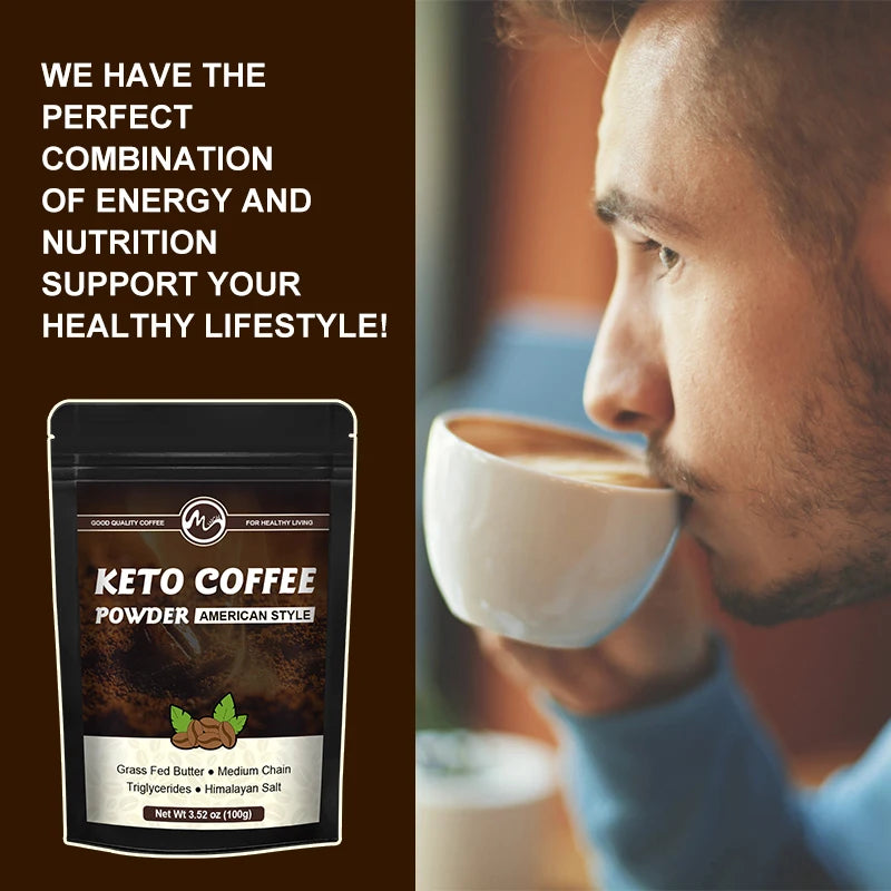 Ketogenic Keto Coffee , Supports Energy & Metabolism, Weight Management, low-carb, Supports Energy Metabolism