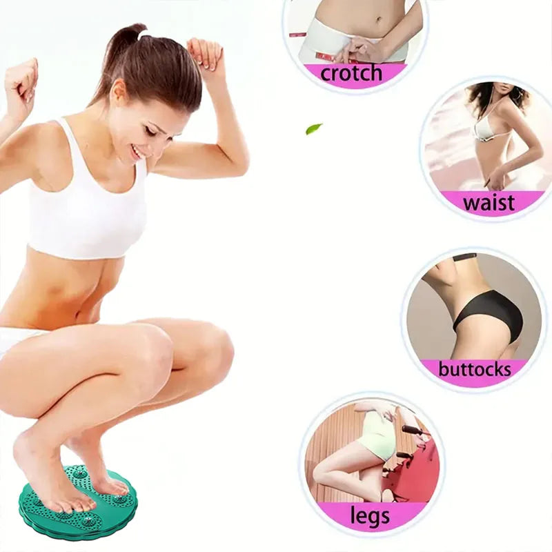 Waist Twisting Disc Magnetic Massage Body Trainer Abdomen Lose Weight Body Shaping Device Gym Sport Exercise Fitness Equipment