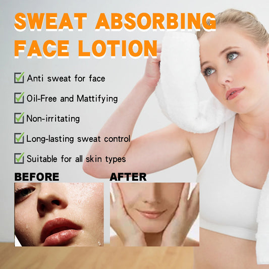 Face Antiperspirant Cream Odor Cleaning Skin Drying Oil Control Refreshing Keep Makeup Antiperspirant Sweaty Lasting Lotion 50ml