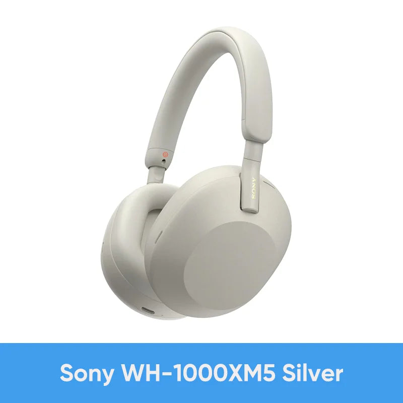 Wireless Noise Canceling Headphones Integrated Processor V1 Soft Fit Leather 30 Hour Battery Life 4 Microphones