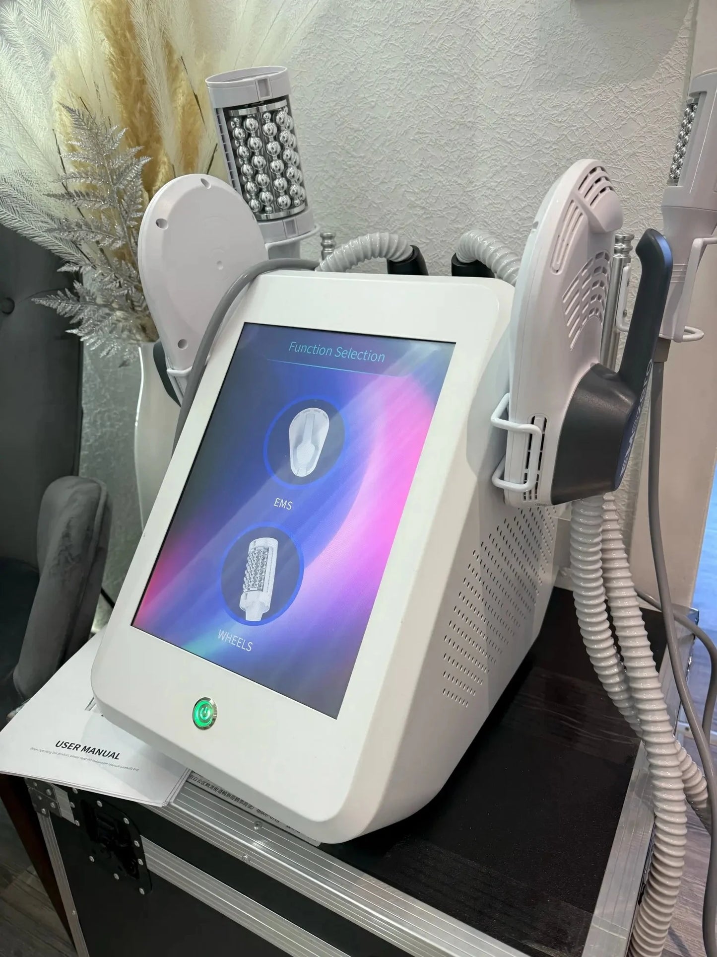 Professional Roller Massage Shaping Slimming Physical Therapy Cellulite Removal Ball Roller Body Shape Machine byHigh-end machin