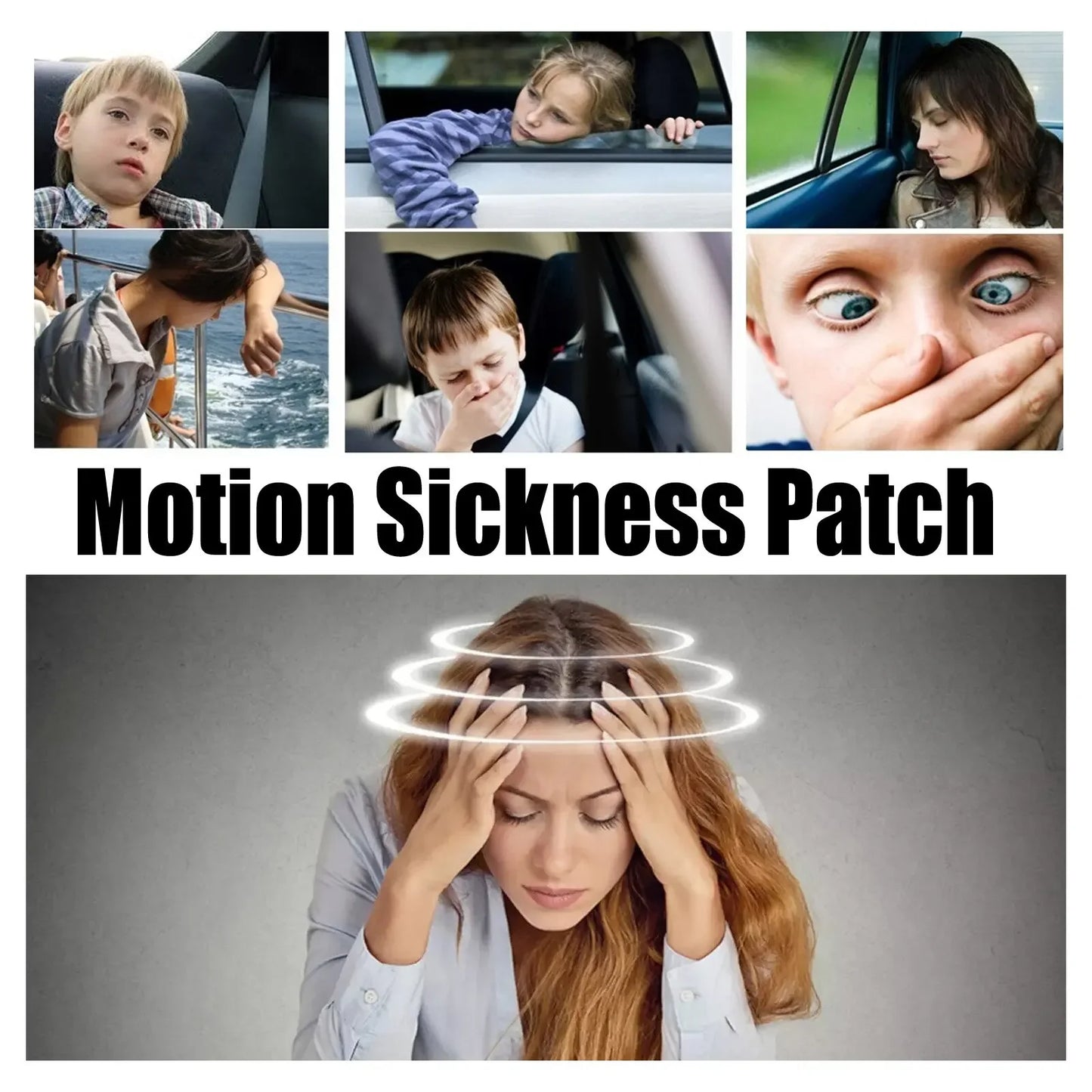 60pcs Motion Sickness Patches Kids Adult, Seasick Patch, Anti-motion Sickness Plasters, Machine Stickers Motion Sickness Sticker