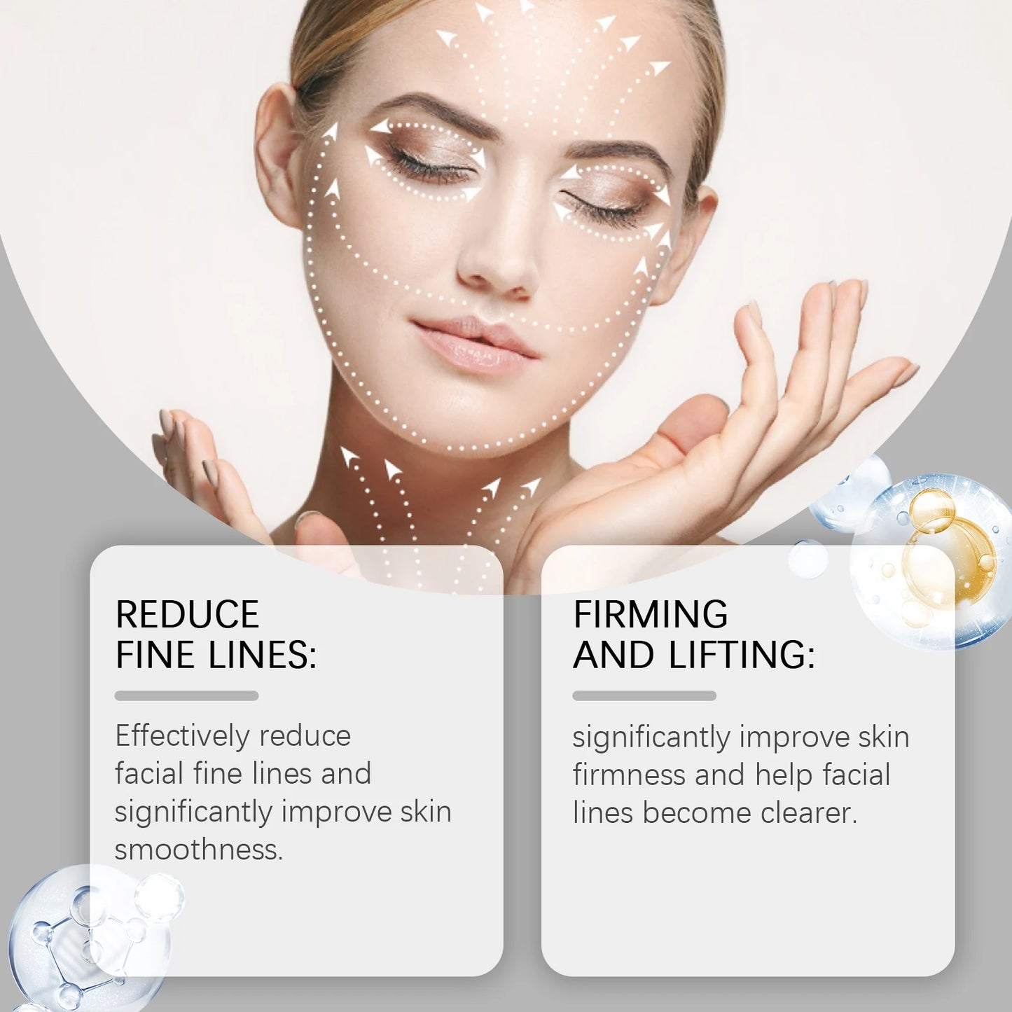 Snail Mucin 92% Moisturizer Daily Face Gel Cream Fade Fine Lines Tightne Skin Improves Dark Skin Rejuvenation Nourishing Cream