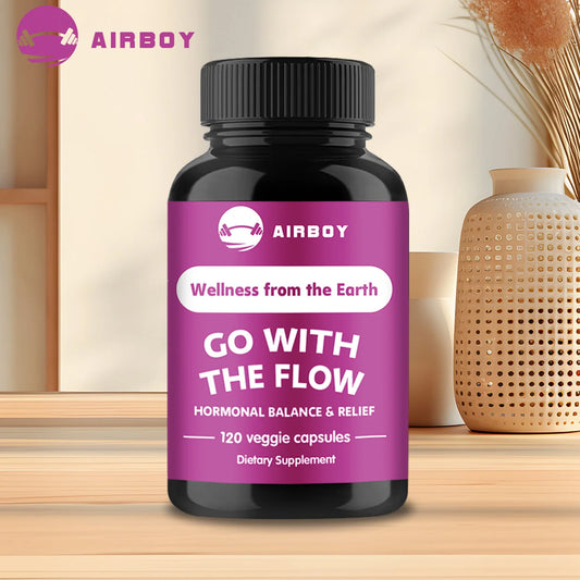 Female Hormone Balance - PCOS, Menopause, Helps with Bloating, Weight Management - 120 Capsules