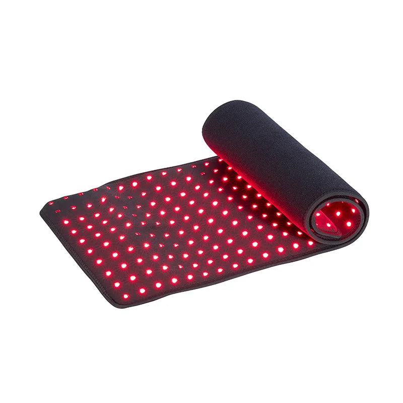 31.6x11.8inch Red Light Therapy Pad Infrared Light LED Therapy Pad Lumbar Back Belt For Body Back Waist Knee Joint Pain Relief